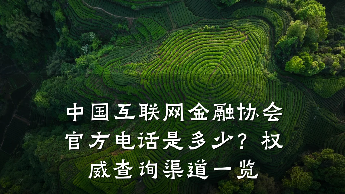 中国互联网金融协会官方电话是多少?权威查询渠道一览