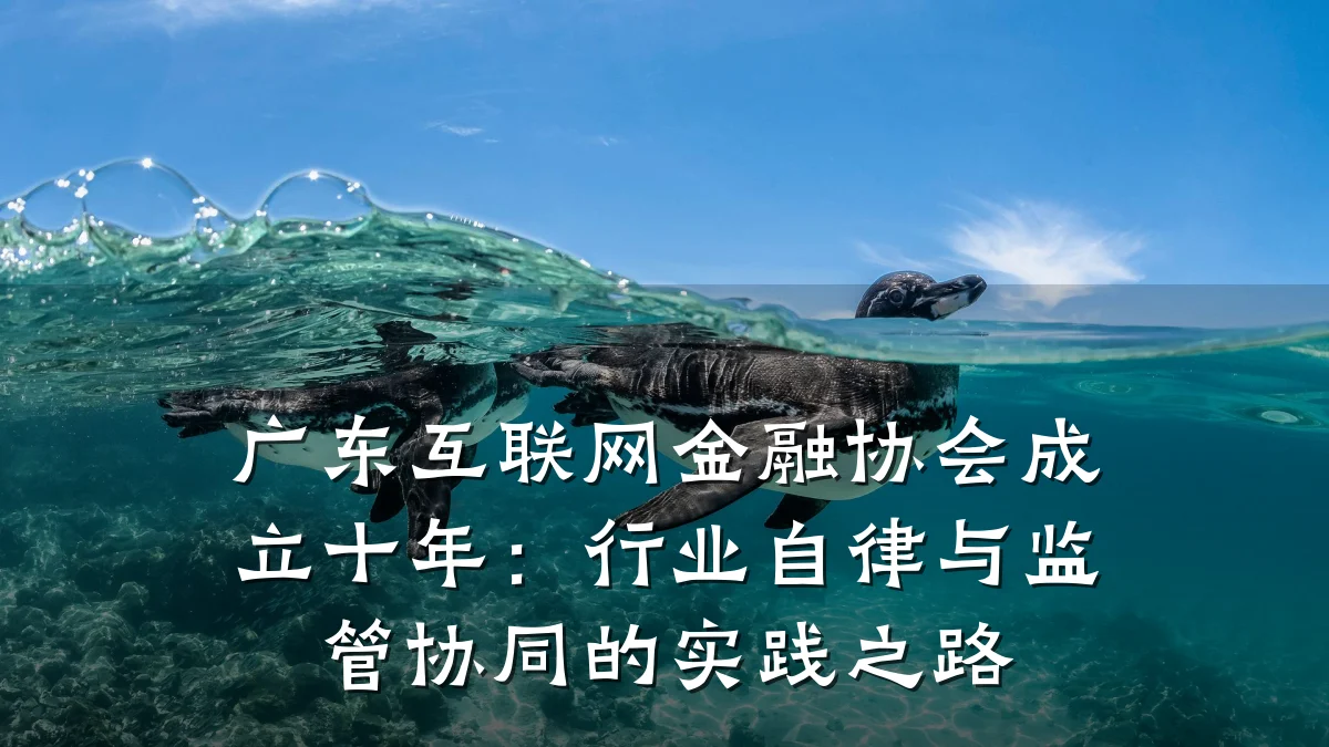 广东互联网金融协会成立十年：行业自律与监管协同的实践之路