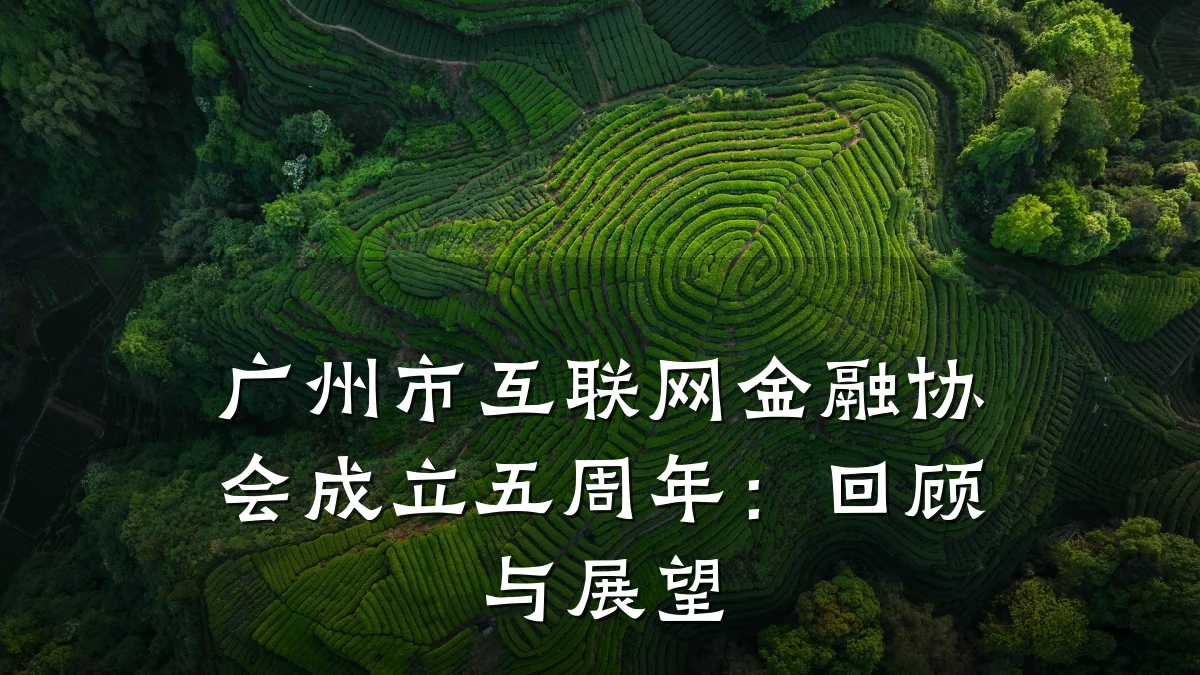 广州市互联网金融协会成立五周年:回顾与展望