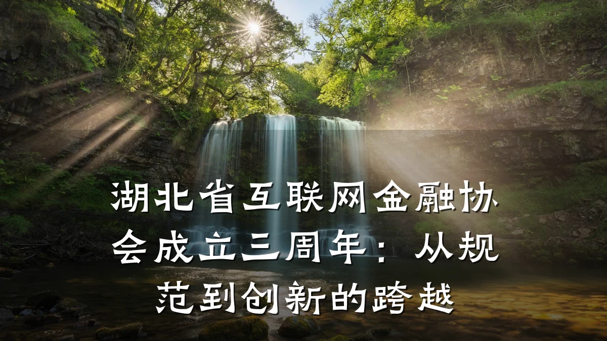 湖北省互联网金融协会成立三周年:从规范到创新的跨越