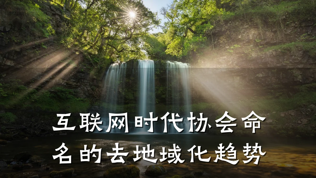 互联网时代协会命名的去地域化趋势