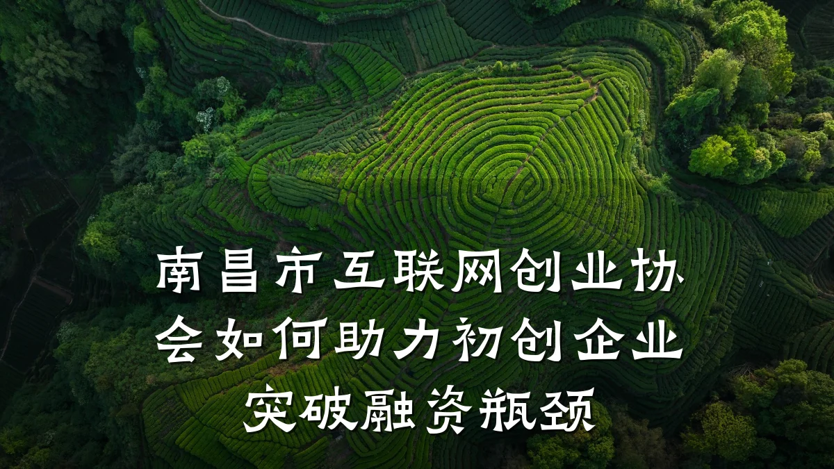 南昌市互联网创业协会如何助力初创企业突破融资瓶颈