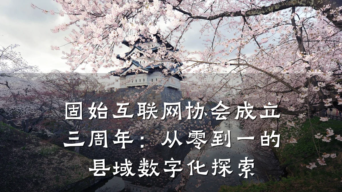 固始互联网协会成立三周年:从零到一的县域数字化探索