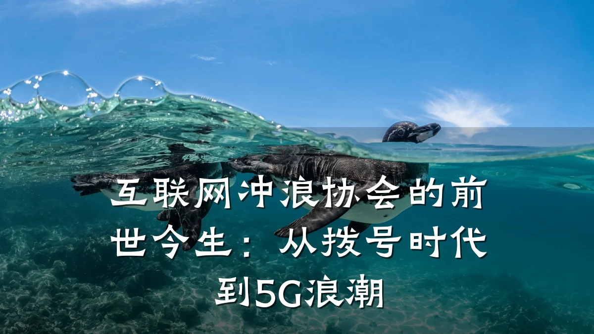 互联网冲浪协会的前世今生:从拨号时代到5G浪潮