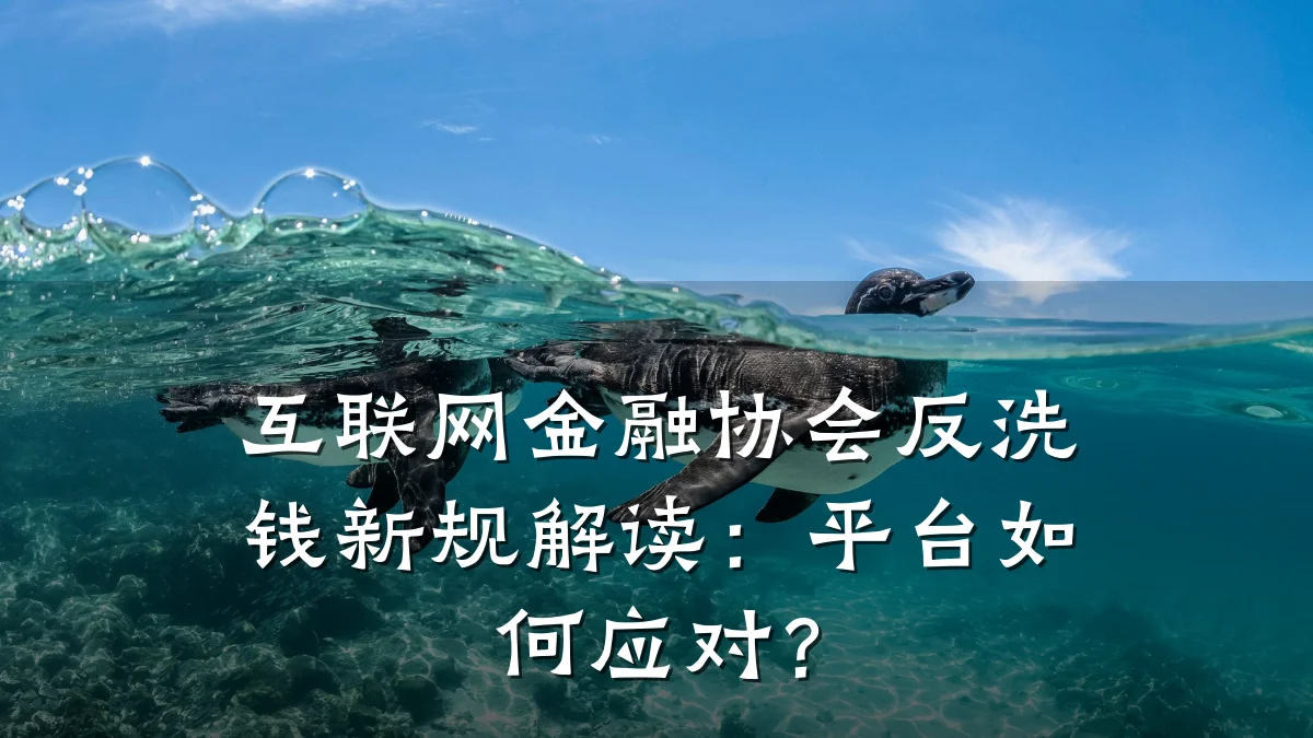 互联网金融协会反洗钱新规解读:平台如何应对?