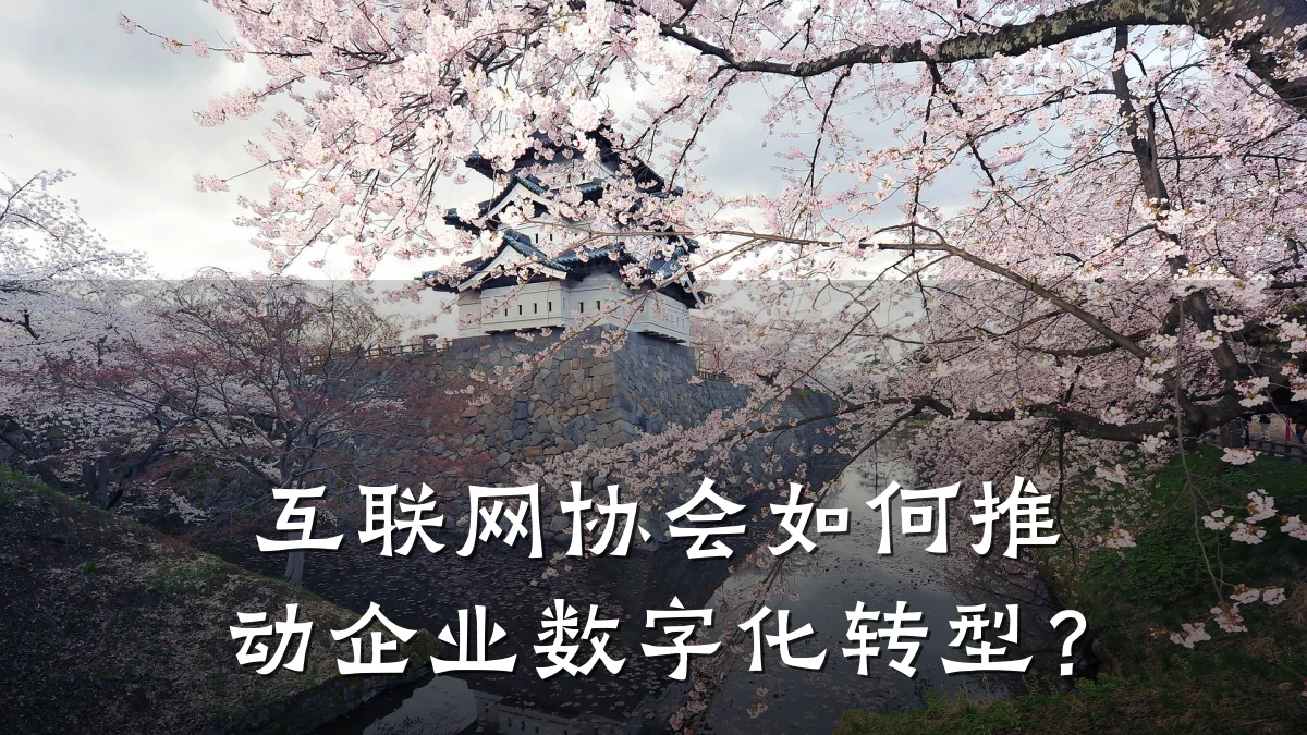 互联网协会如何推动企业数字化转型?