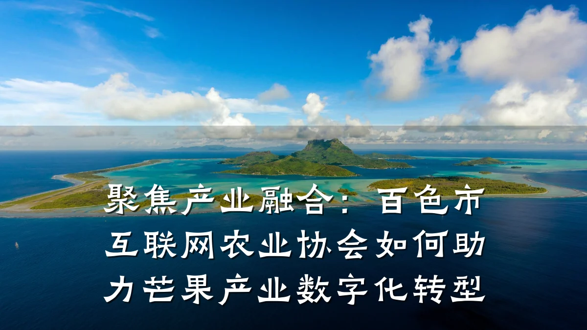 聚焦产业融合:百色市互联网农业协会如何助力芒果产业数字化转型