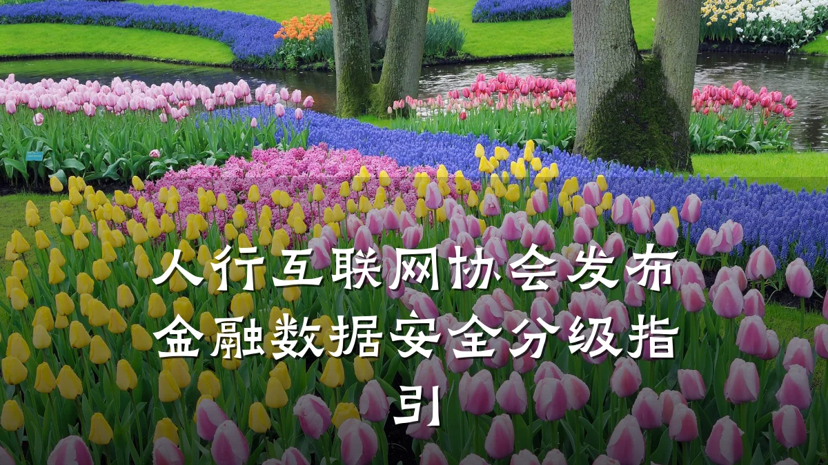 人行互联网协会发布金融数据安全分级指引