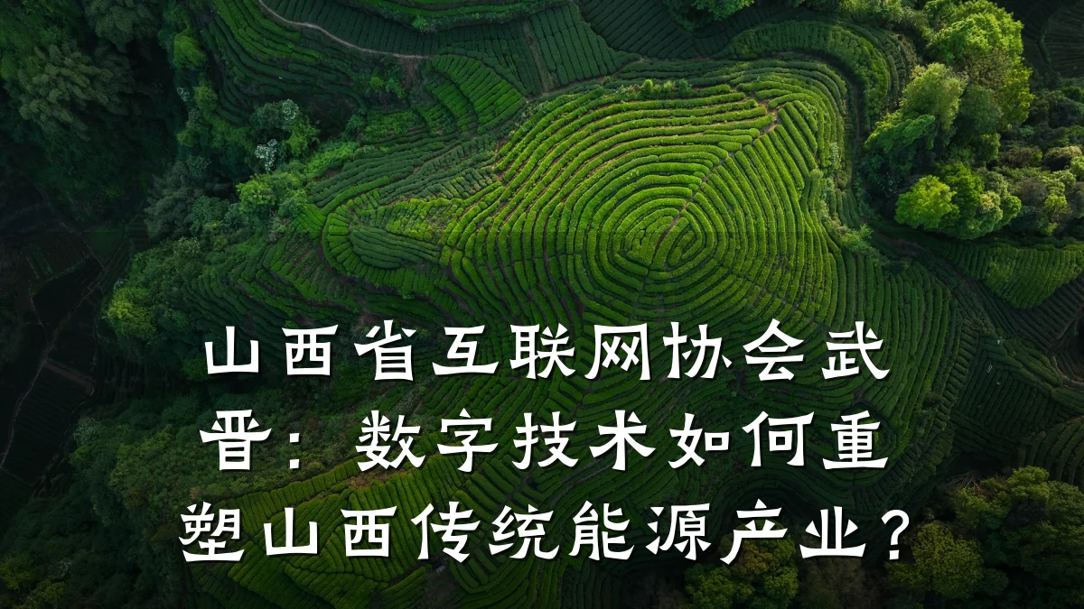 山西省互联网协会武晋:数字技术如何重塑山西传统能源产业?