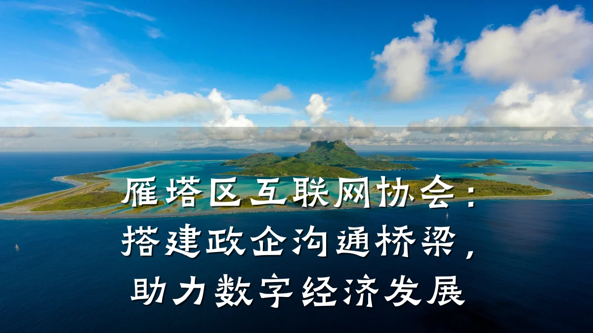 雁塔区互联网协会:搭建政企沟通桥梁,助力数字经济发展