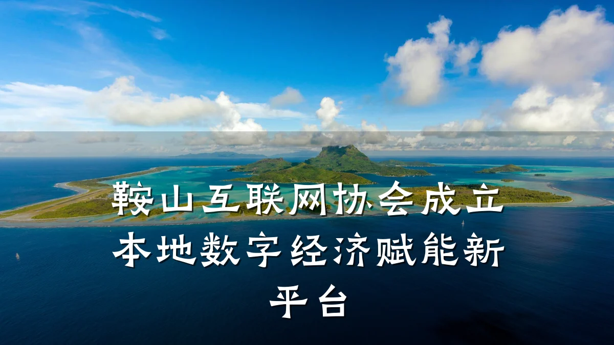 鞍山互联网协会成立本地数字经济赋能新平台