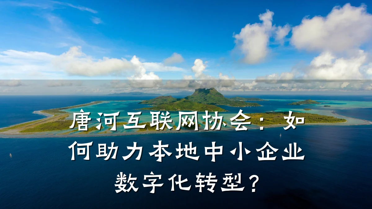 唐河互联网协会:如何助力本地中小企业数字化转型?