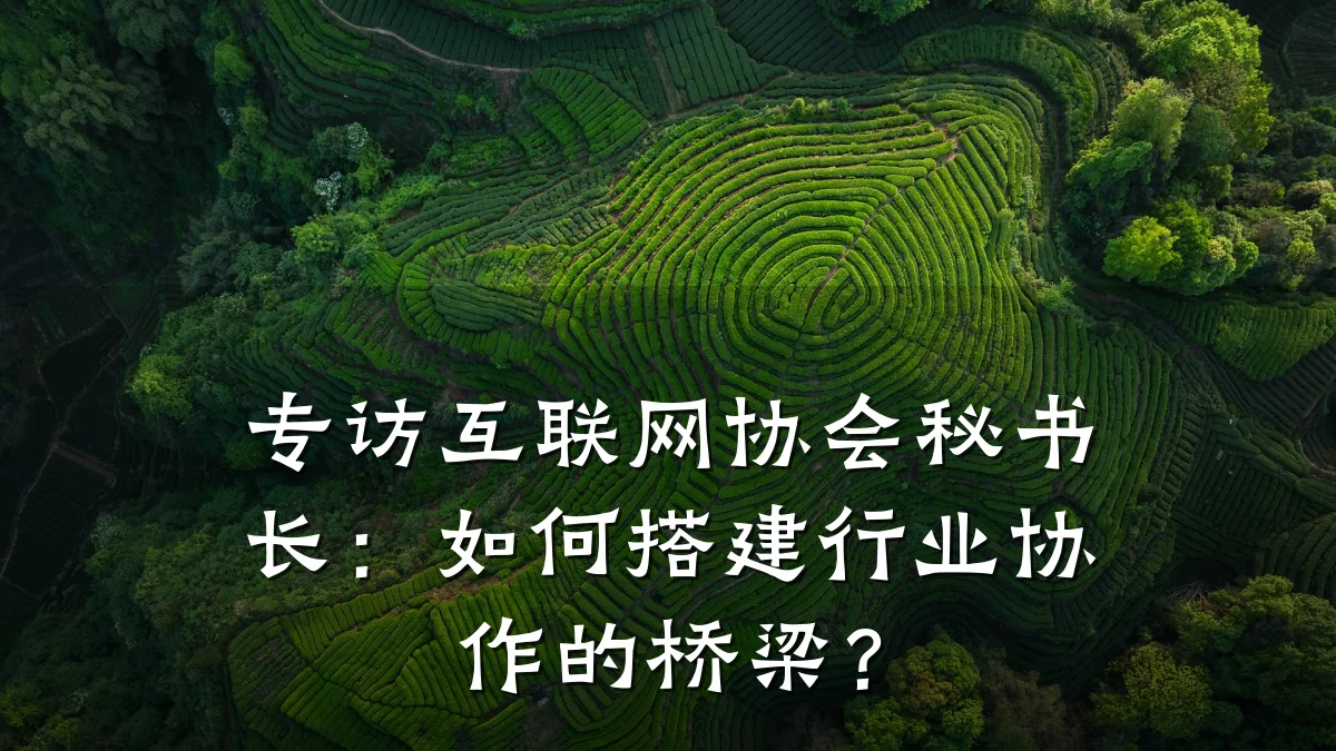专访互联网协会秘书长:如何搭建行业协作的桥梁?