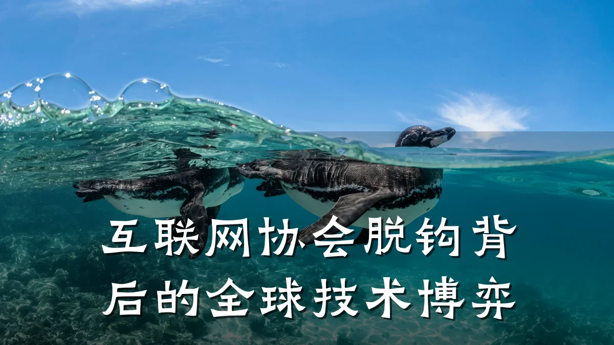 互联网协会脱钩背后的全球技术博弈