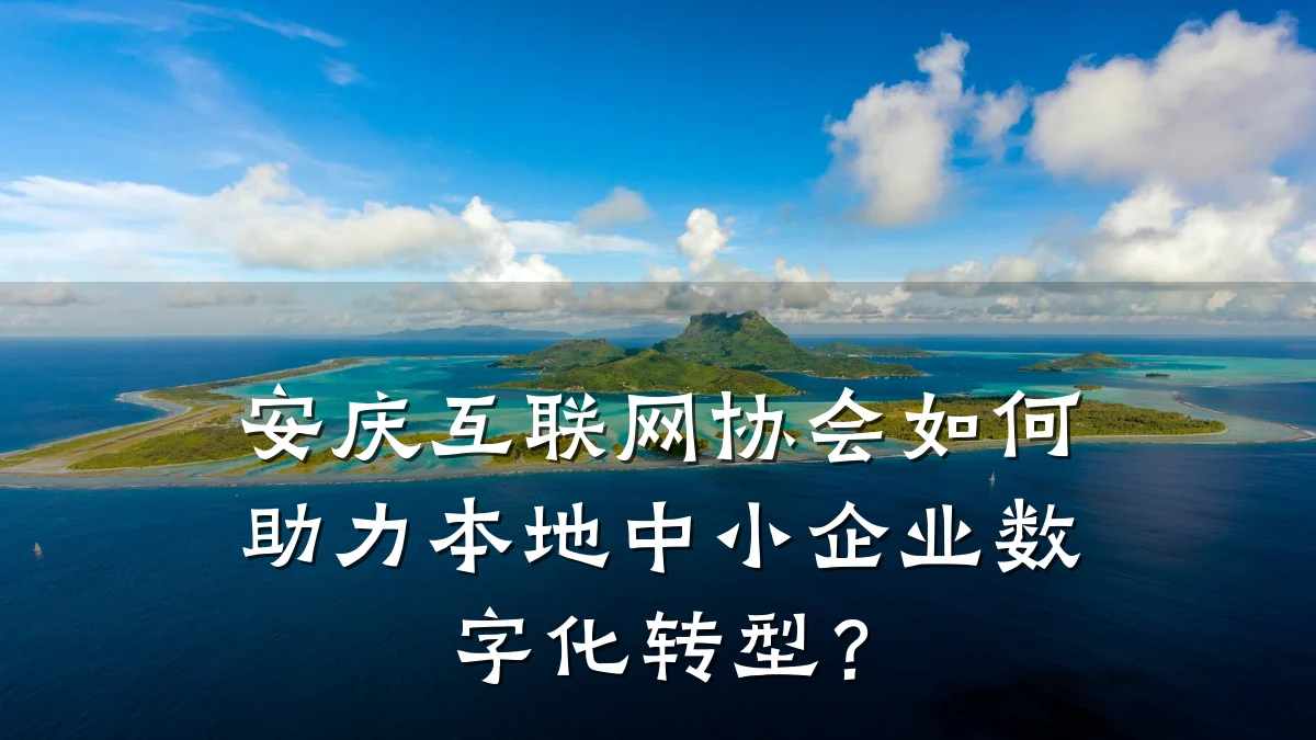 安庆互联网协会如何助力本地中小企业数字化转型?