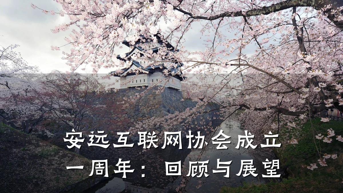 安远互联网协会成立一周年:回顾与展望