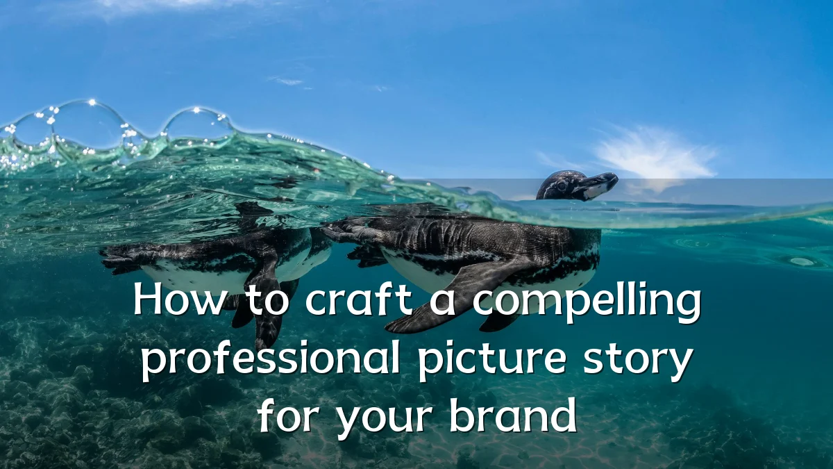 How to craft a compelling professional picture story for your brand