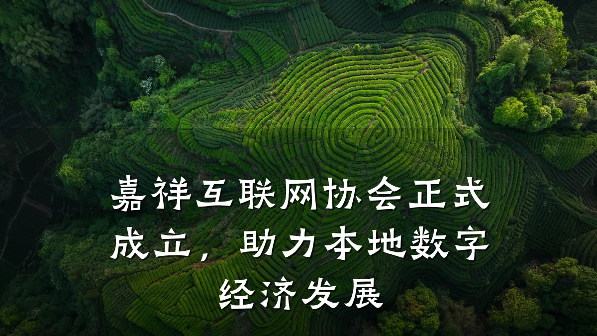 嘉祥互联网协会正式成立,助力本地数字经济发展