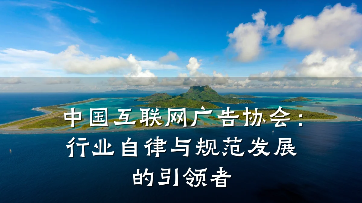 中国互联网广告协会：行业自律与规范发展的引领者