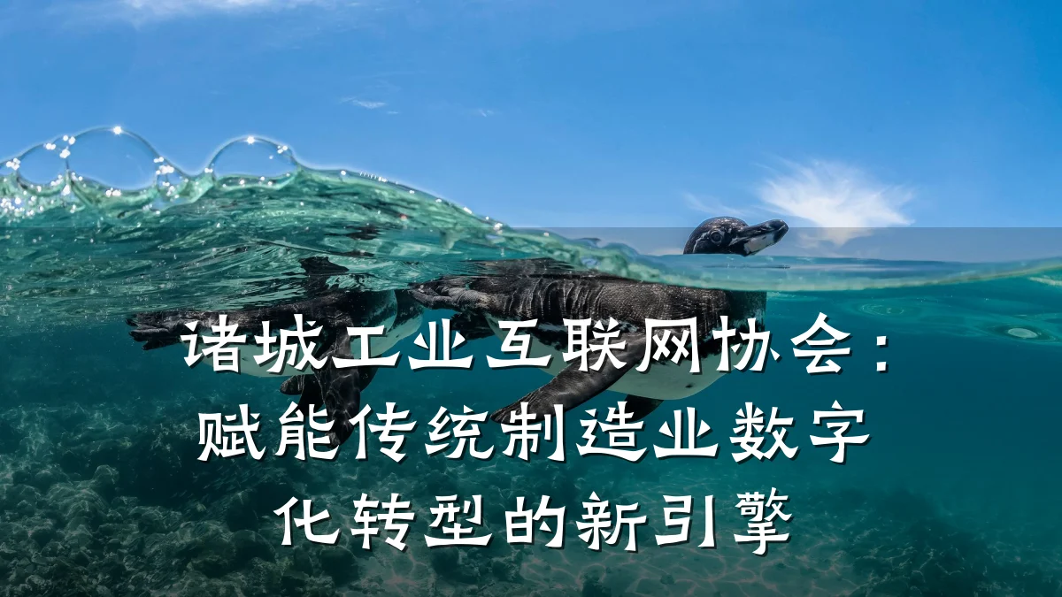 诸城工业互联网协会:赋能传统制造业数字化转型的新引擎