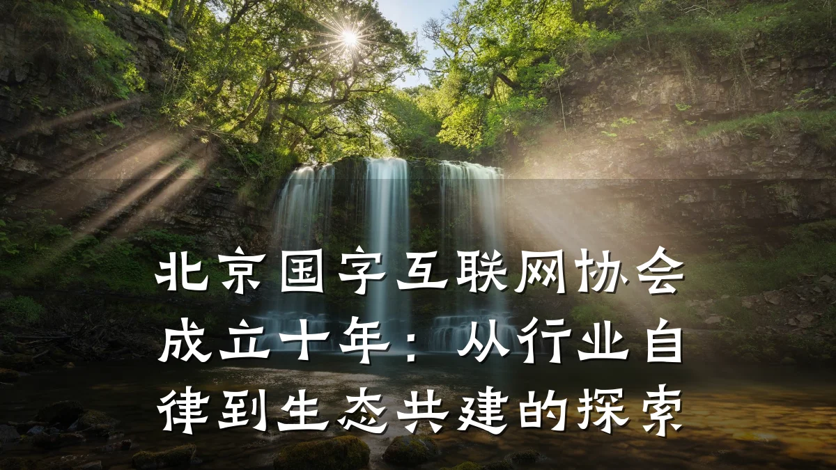 北京国字互联网协会成立十年：从行业自律到生态共建的探索
