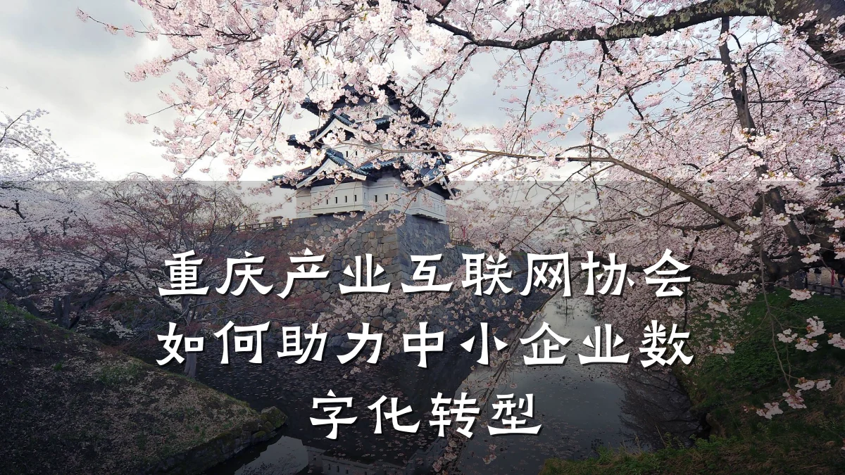 重庆产业互联网协会如何助力中小企业数字化转型
