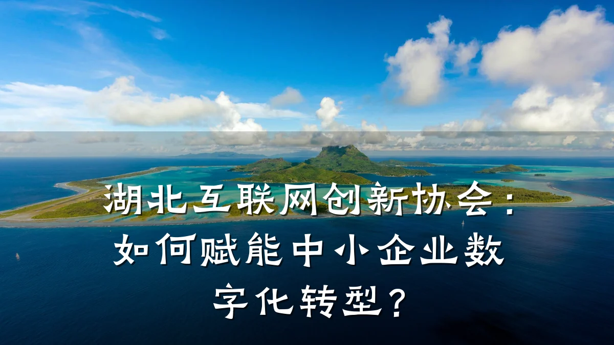 湖北互联网创新协会：如何赋能中小企业数字化转型？