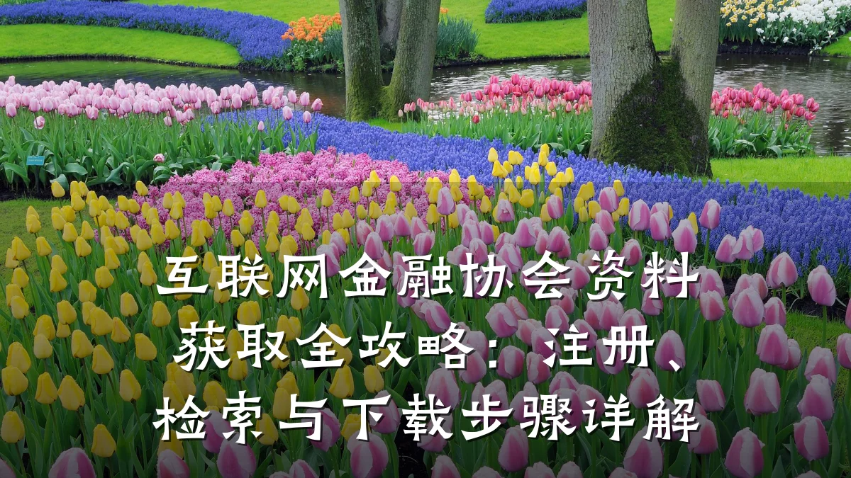互联网金融协会资料获取全攻略:注册、检索与下载步骤详解