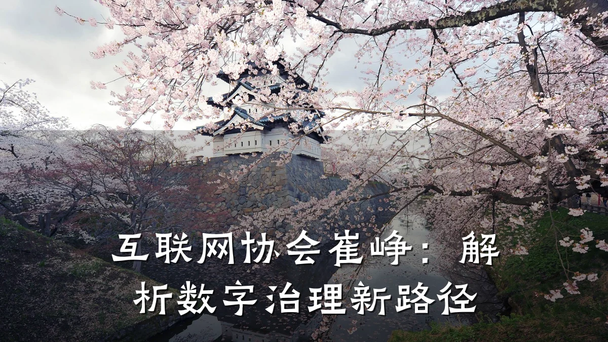 互联网协会崔峥：解析数字治理新路径