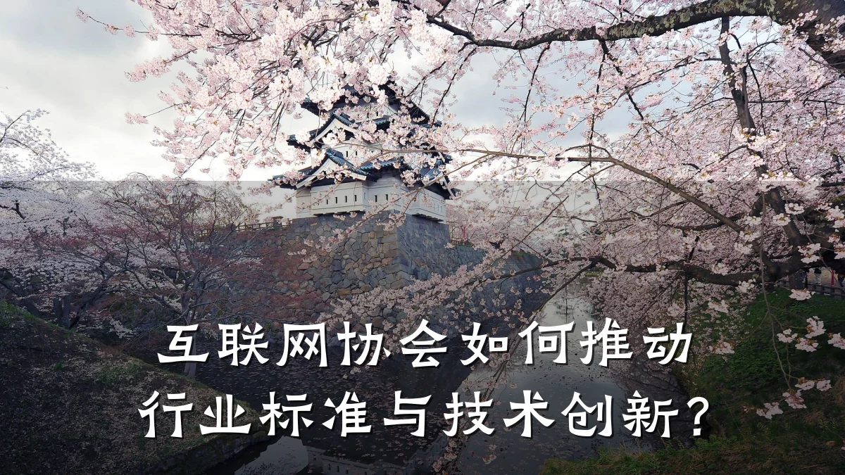 互联网协会如何推动行业标准与技术创新？