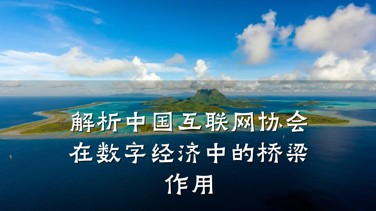 解析中国互联网协会在数字经济中的桥梁作用