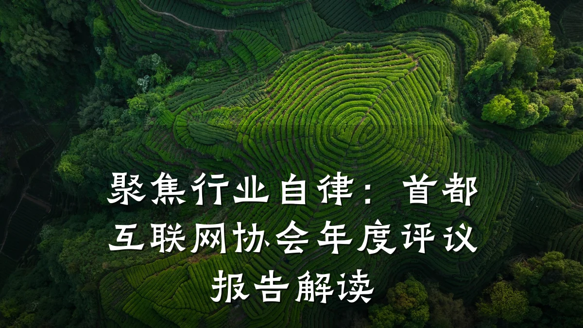 聚焦行业自律：首都互联网协会年度评议报告解读
