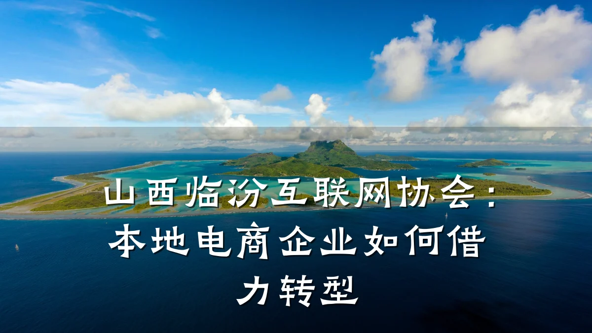 山西临汾互联网协会：本地电商企业如何借力转型