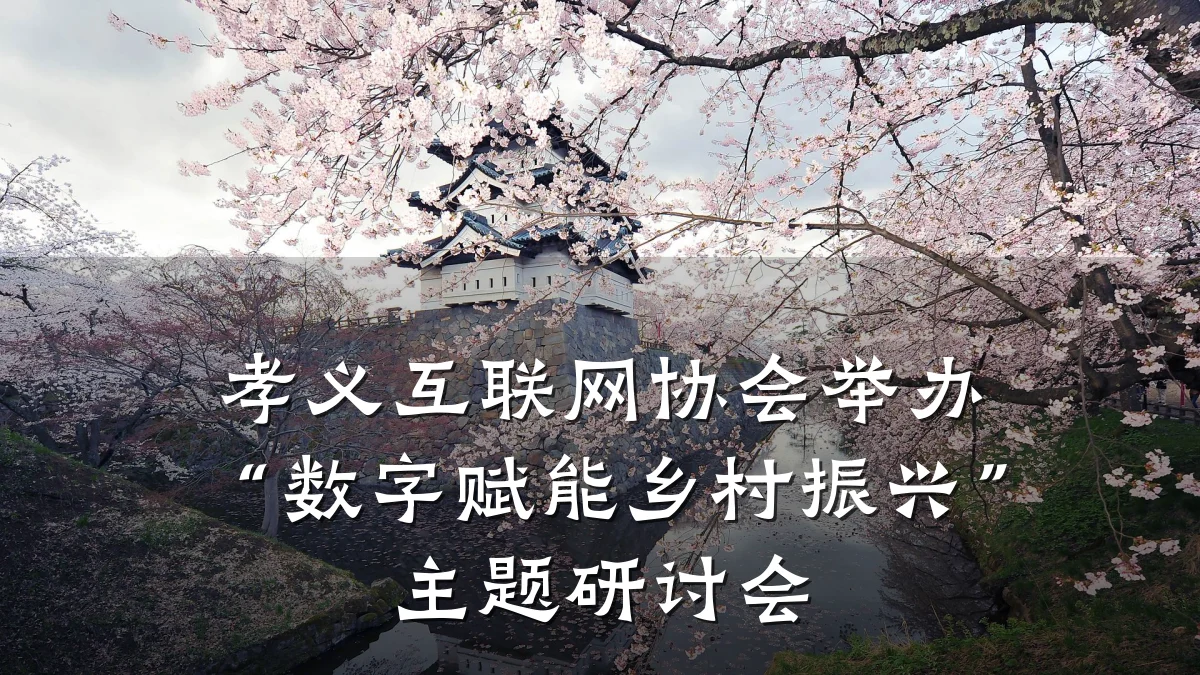 孝义互联网协会举办“数字赋能乡村振兴”主题研讨会