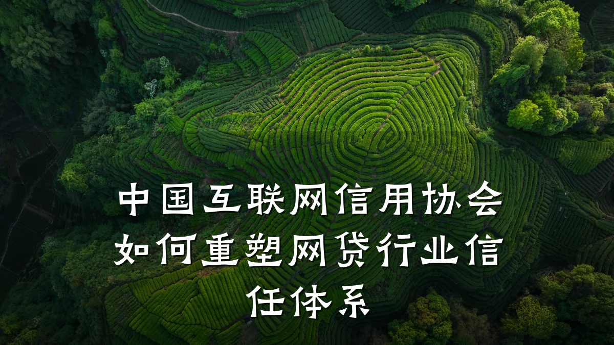 中国互联网信用协会如何重塑网贷行业信任体系