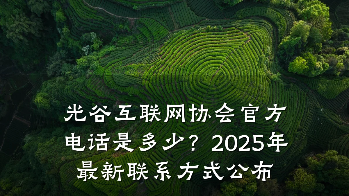 光谷互联网协会官方电话是多少?2025年最新联系方式公布