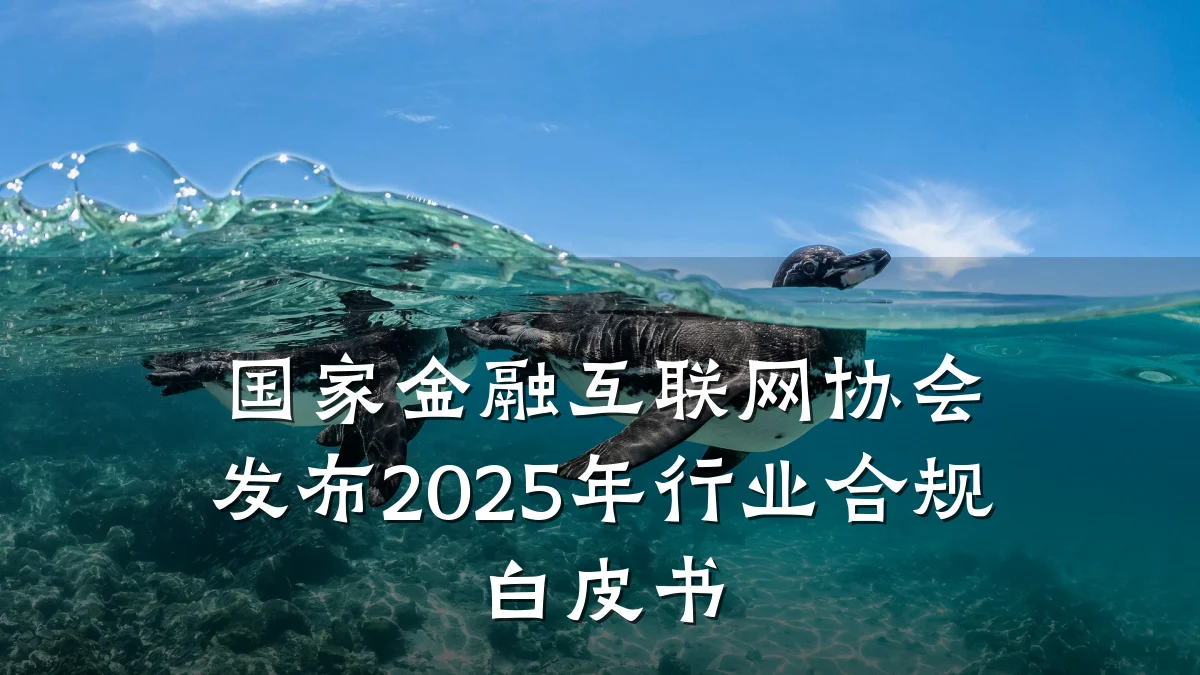 国家金融互联网协会发布2025年行业合规白皮书